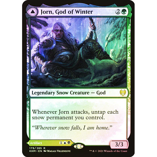 Jorn, God of Winter // Kaldring, the Rimestaff - Commander / EDH