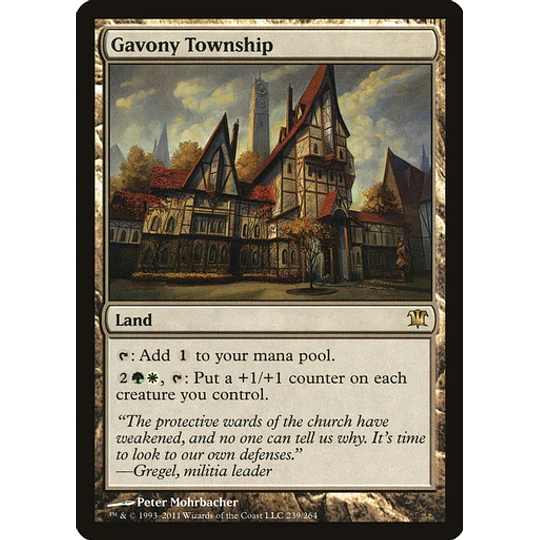 Gavony Township - Innistrad (inglés)
