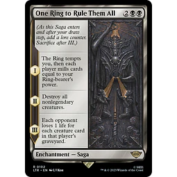 One Ring to Rule Them All - The Lord of the Rings: Tales of Middle-earth (inglés)
