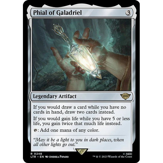 Phial of Galadriel - The Lord of the Rings: Tales of Middle-earth (inglés)