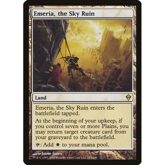 Emeria, the Sky Ruin - Zendikar (inglés)