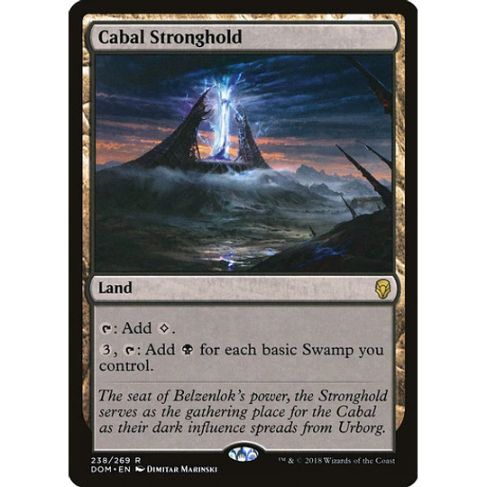 Cabal Stronghold - Dominaria (español)