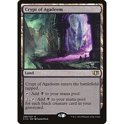 Crypt of Agadeem - Commander 2014 (inglés)
