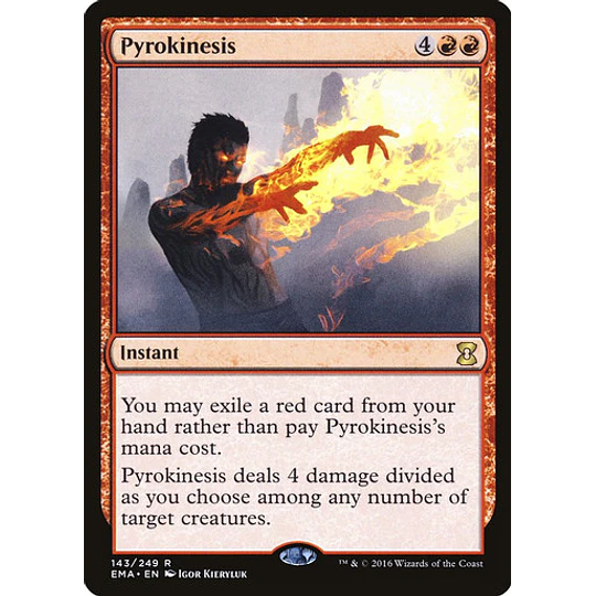 Pyrokinesis - Eternal Masters (inglés)