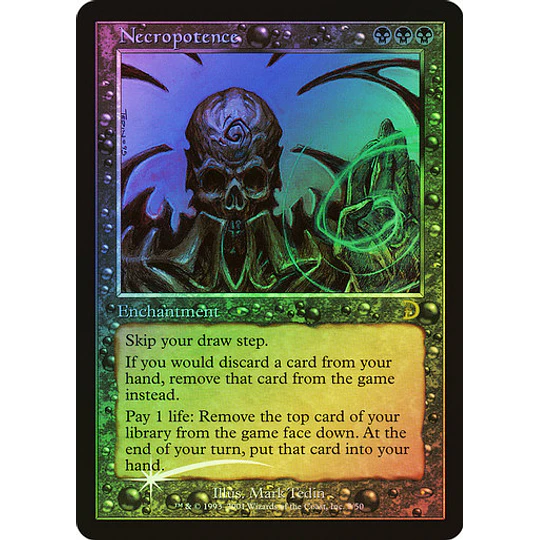 Necropotence (Foil) - Deckmaster (????