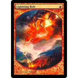 Lightning Bolt (Textless Player Reward Foil) - Promotional (inglés)