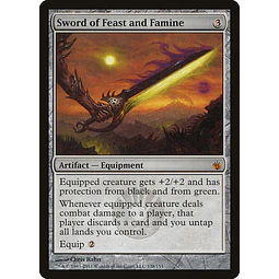 Sword of Feast and Famine - Mirrodin Besieged (inglés)