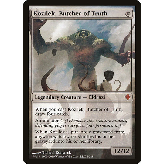 Kozilek, Butcher of Truth - Rise of the Eldrazi (español)
