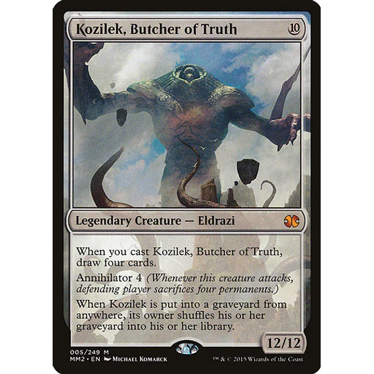 Kozilek, Butcher of Truth - Modern Masters 2015 (inglés)