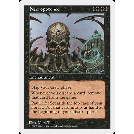 Necropotence - 5th Edition (español)