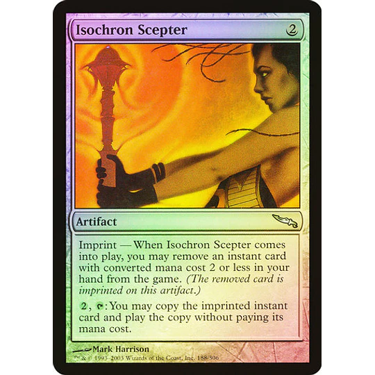 Isochron Scepter - Mirrodin Foil (español)