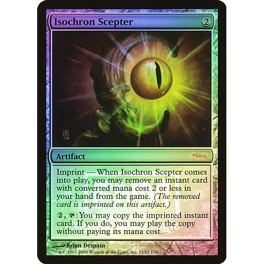Isochron Scepter (FNM Foil) - Promotional (inglés)