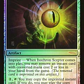 Isochron Scepter (FNM Foil) - Promotional (inglés)