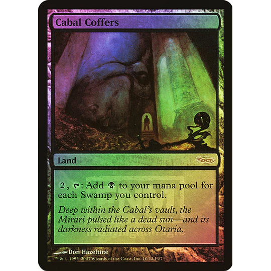Cabal Coffers (FNM Foil) - Promotional (inglés)