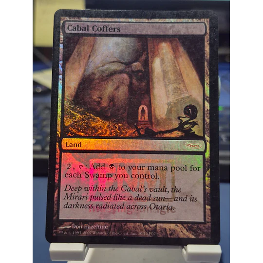 Cabal Coffers (FNM Foil) - Promotional (inglés)