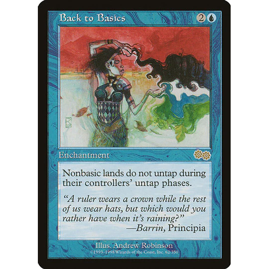 Back to Basics - Urza's Saga (inglés)