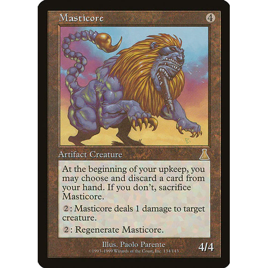 Masticore - Urza's Destiny (español)