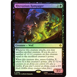 Rhovanion Rampager - The Hobbit Foil (inglés)