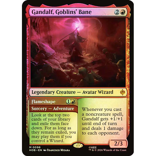 Gandalf, Goblins' Bane - The Hobbit Foil (español)