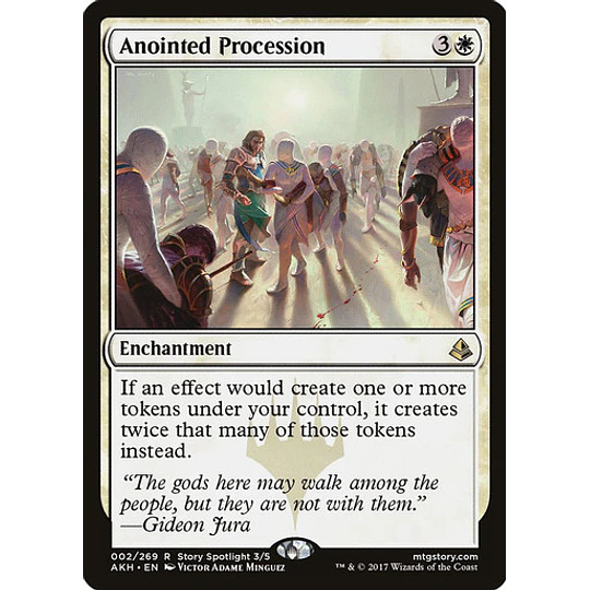 Anointed Procession - Amonkhet (español)
