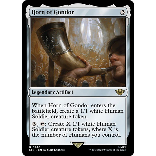 Horn of Gondor - The Lord of the Rings: Tales of Middle-earth (inglés)