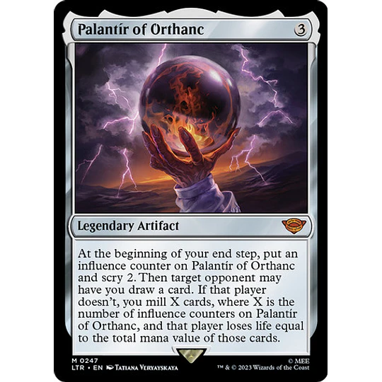 Palantir of Orthanc - The Lord of the Rings: Tales of Middle-earth (inglés)