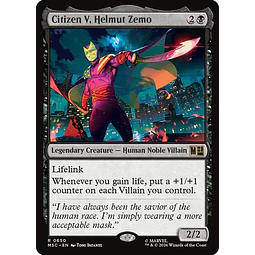 Citizen V, Helmut Zemo - Marvel Super Heroes Eternal-Legal (inglés)