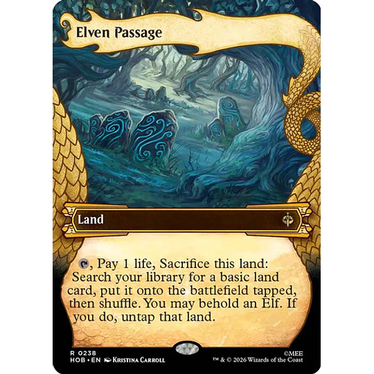 Elven Passage (0238 - Showcase) - The Hobbit Variants (inglés)