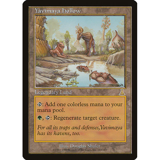 Yavimaya Hollow - Urza's Destiny (español)
