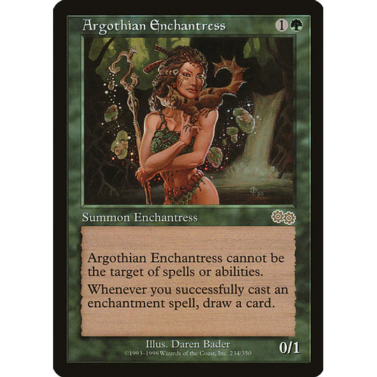 Argothian Enchantress - Urza's Saga (inglés)