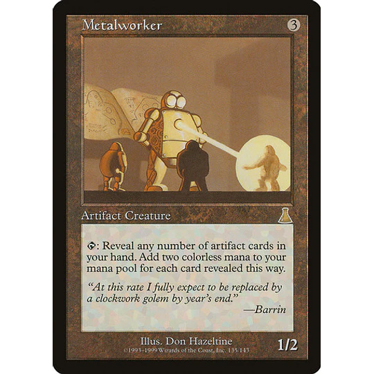 Metalworker - Urza's Destiny (inglés)
