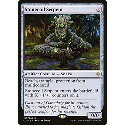 Stonecoil Serpent - Throne of Eldraine (inglés)