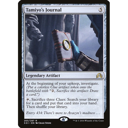 Tamiyo's Journal - Shadows Over Innistrad (inglés)