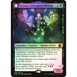 Jerren, Corrupted Bishop - Innistrad: Midnight Hunt Foil (inglés)