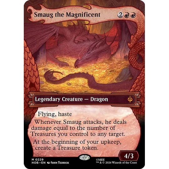 Smaug the Magnificent (0229 - Showcase) - The Hobbit Variants (español)