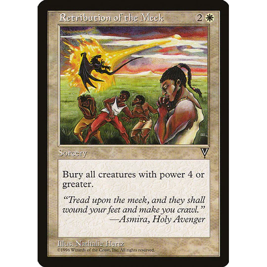 Retribution of the Meek - Visions (español)
