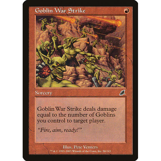 Goblin War Strike - Scourge (español)