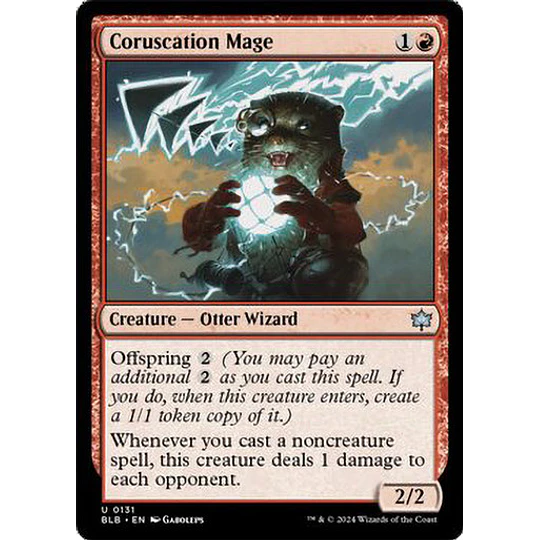 Coruscation Mage - Bloomburrow (inglés)