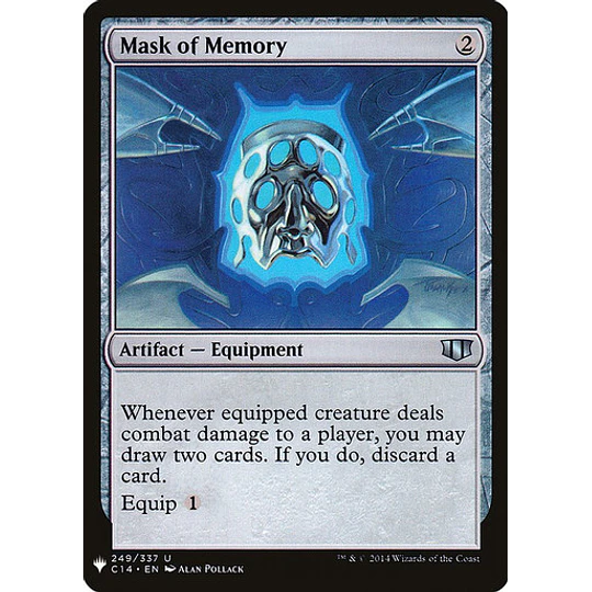Mask of Memory - Mystery Booster/The List (inglés)