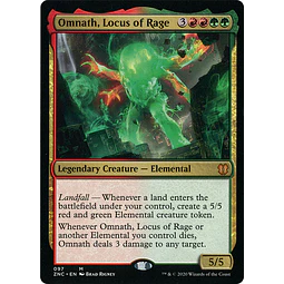 Omnath, Locus of Rage - Zendikar Rising Commander Decks (español)
