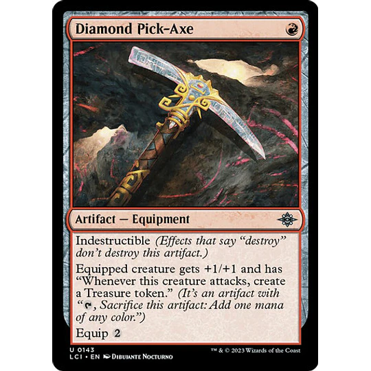 Diamond Pick-Axe - The Lost Caverns of Ixalan (inglés)