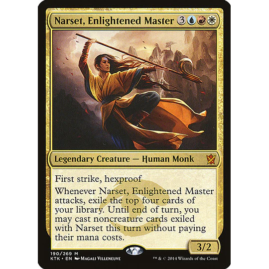 Narset, Enlightened Master - Khans of Tarkir (español)
