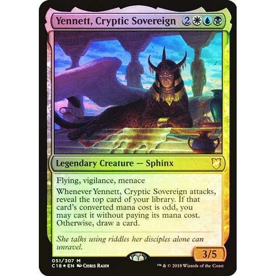 Yennett, Cryptic Sovereign (Foil) - Commander 2018 (español)