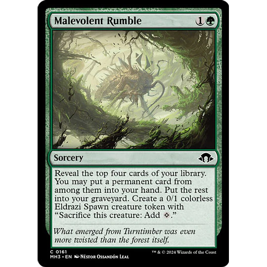 Malevolent Rumble - Modern Horizons 3 (inglés)