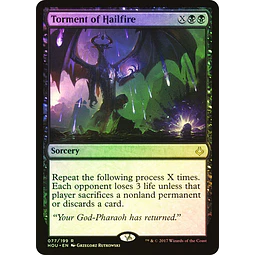Torment of Hailfire - Hour of Devastation Foil (inglés)
