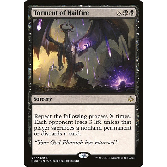 Torment of Hailfire - Hour of Devastation (inglés)