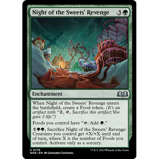 Night of the Sweets' Revenge - Wilds of Eldraine (inglés)