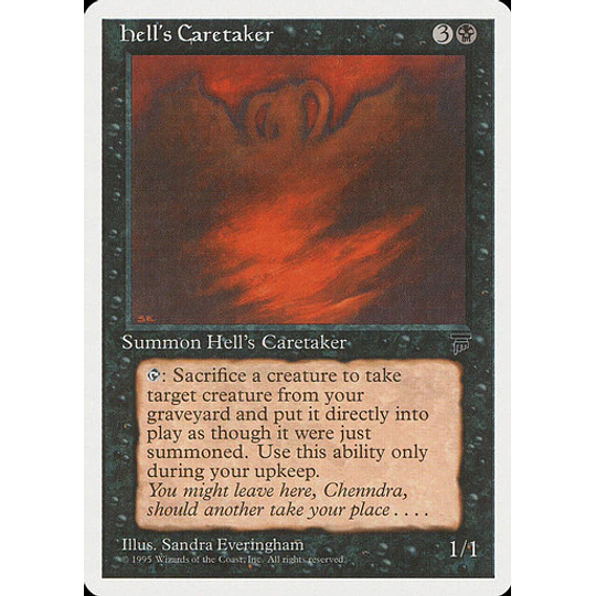 Hell's Caretaker - Chronicles (inglés)