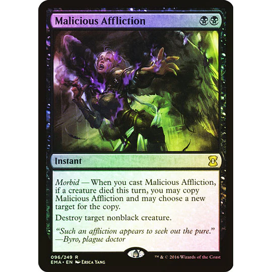 Malicious Affliction - Eternal Masters Foil (inglés)