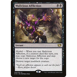 Malicious Affliction - Commander 2014 (inglés)